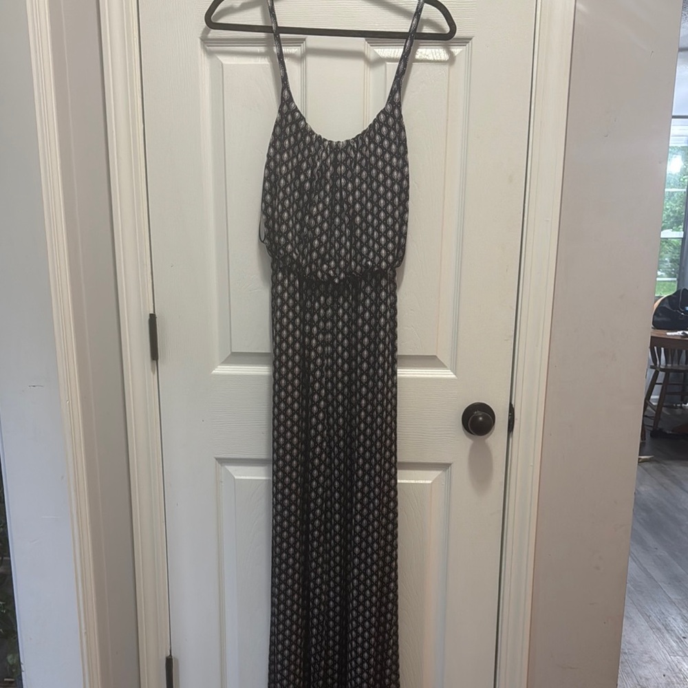 Kaileigh Black and White Casual Jumpsuit Sleeveless
